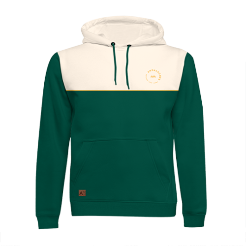 hoodie appalaches vert front